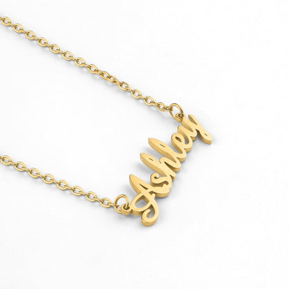 Collier Prénom Plume