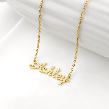 Collier Prénom Plume