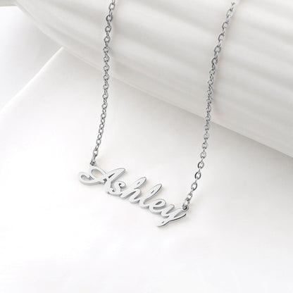 Collier Prénom Plume