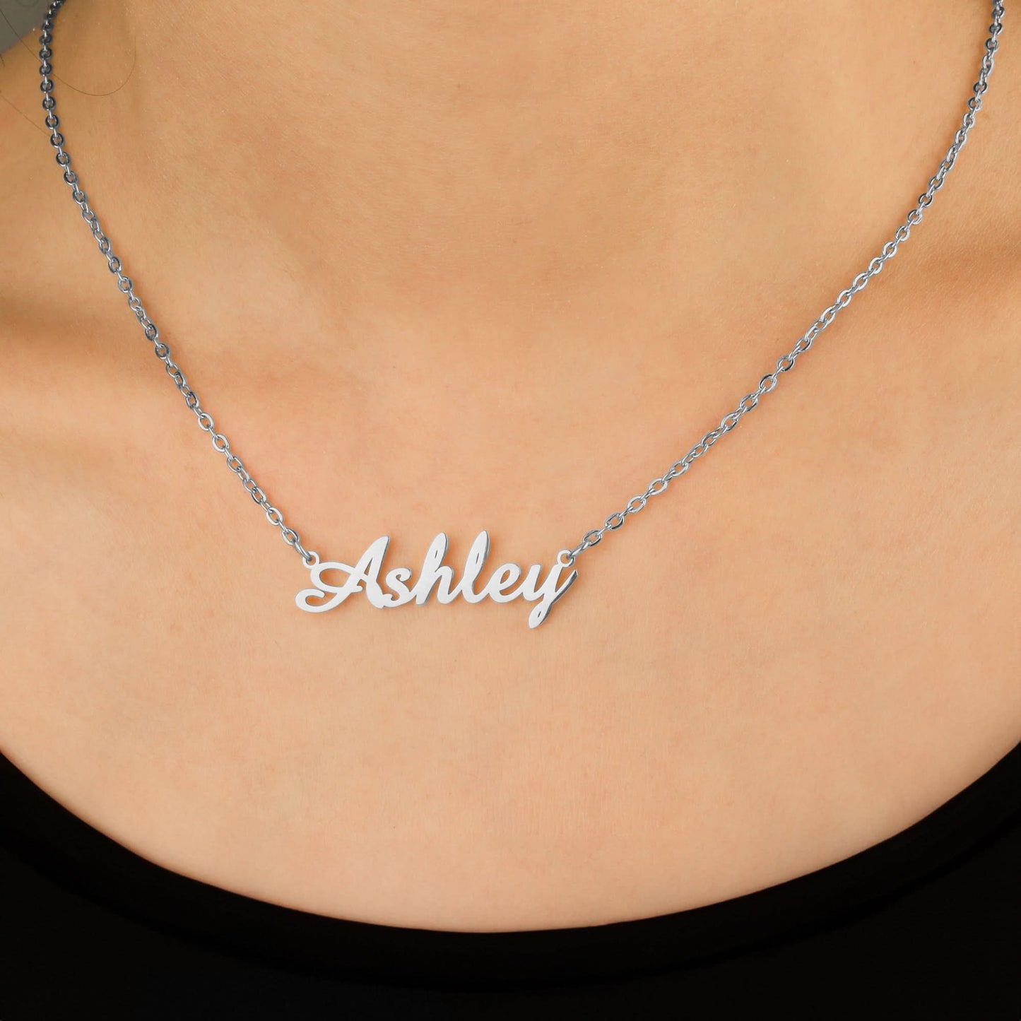 Collier Prénom Plume