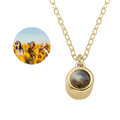 Le collier photo classique