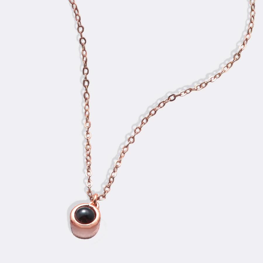 Le collier photo classique