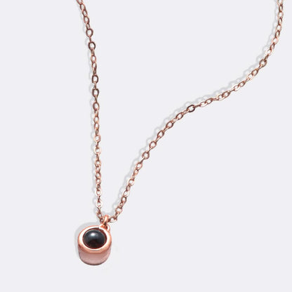 Le collier photo classique