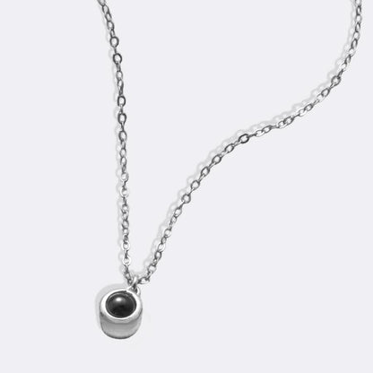 Le collier photo classique