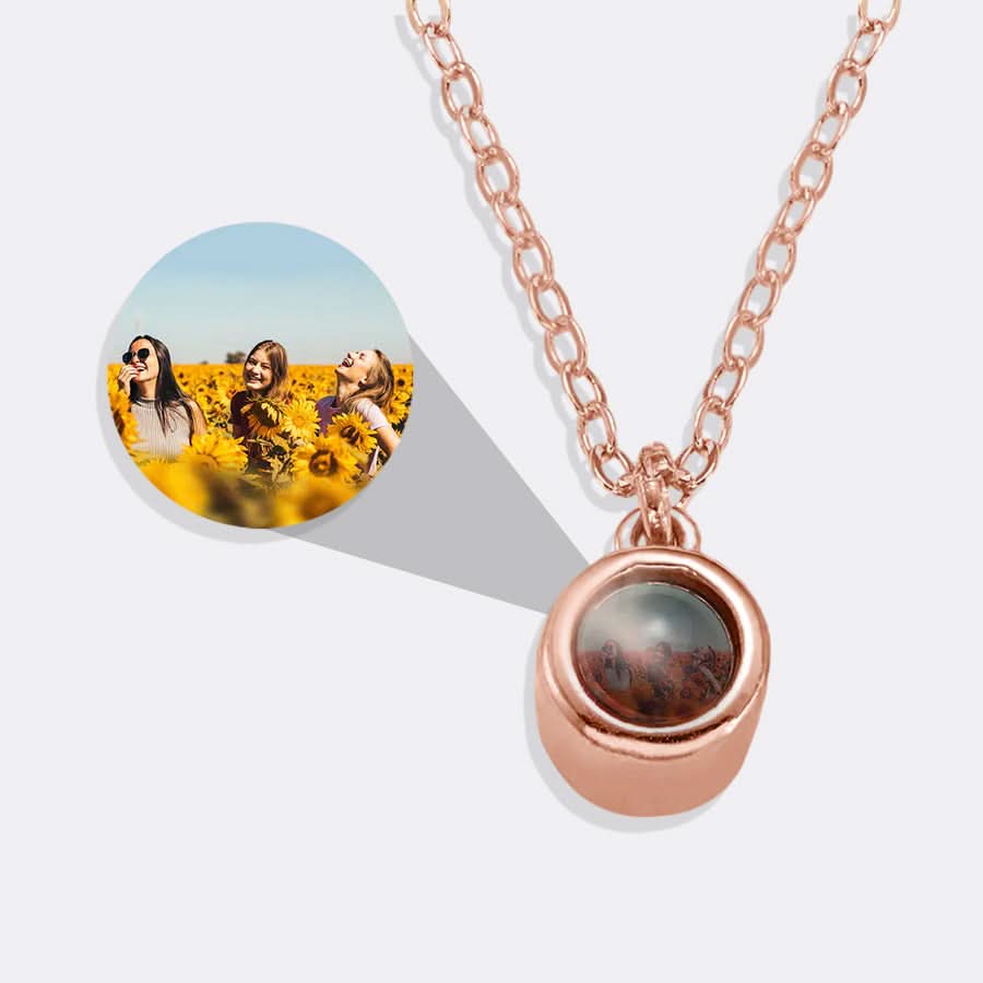 Le collier photo classique