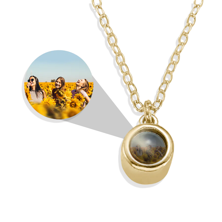Le collier photo classique