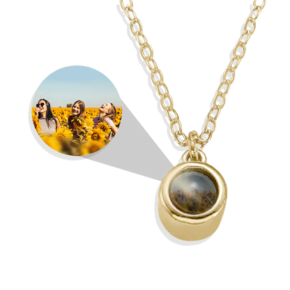 Le collier photo classique