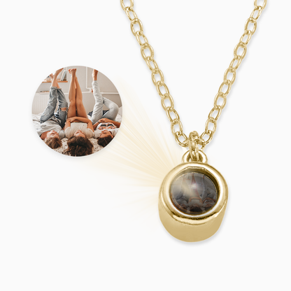 Le collier photo classique