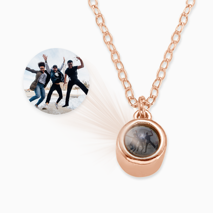 Le collier photo classique