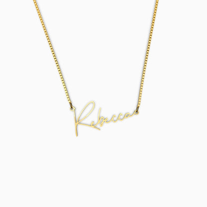 Collier Prénom Moderne