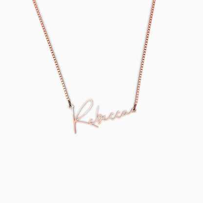 Collier Prénom Moderne