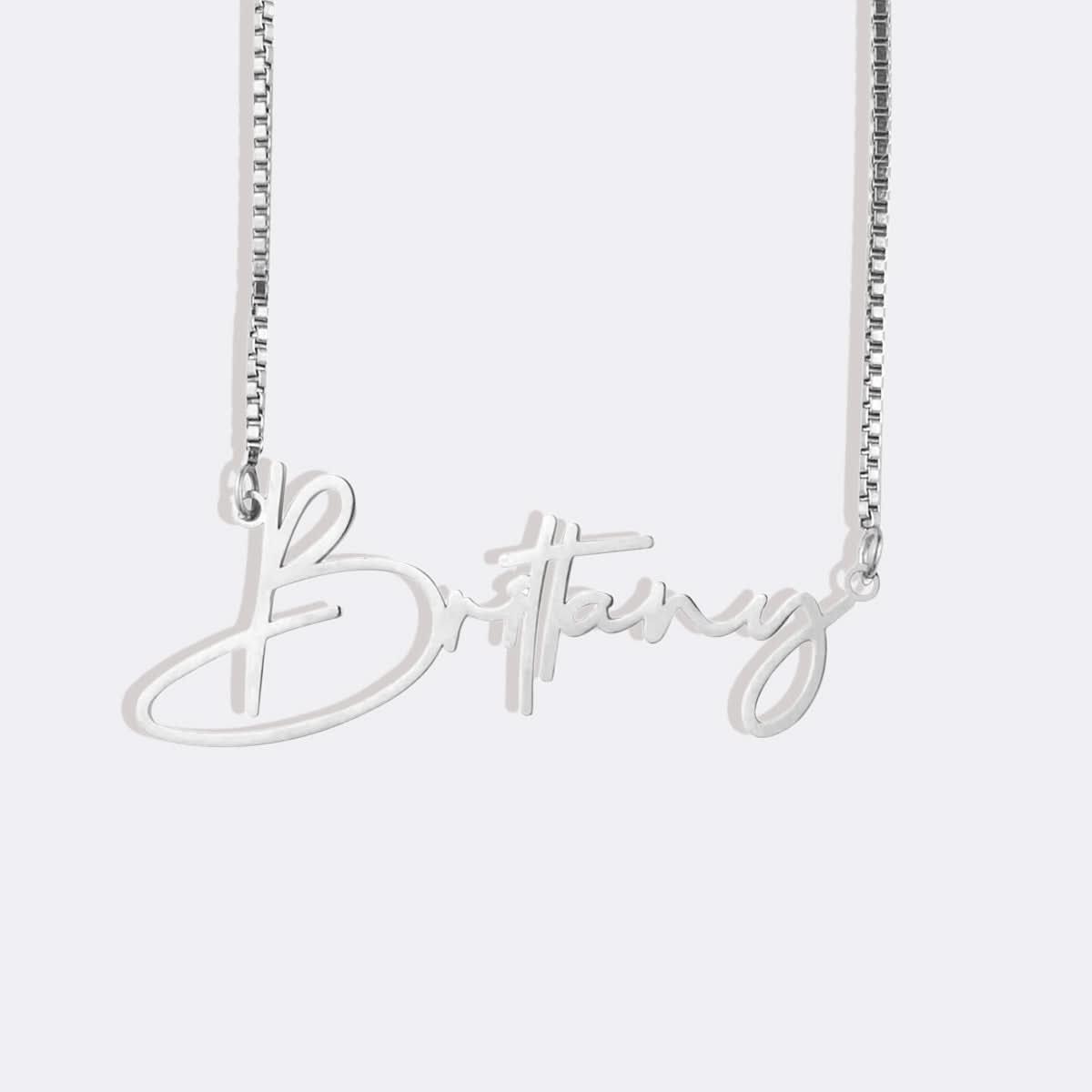 Collier Prénom Moderne