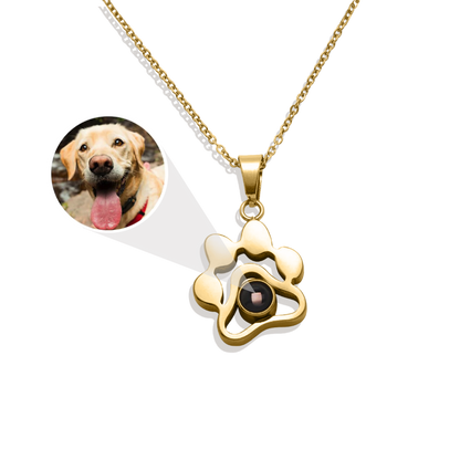 Collier photo personnalisé pour animaux de compagnie