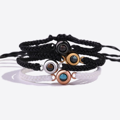 Bracelet photo réglable personnalisé