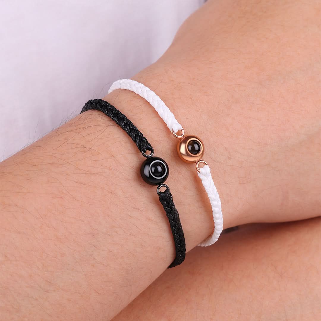 Bracelet photo réglable personnalisé