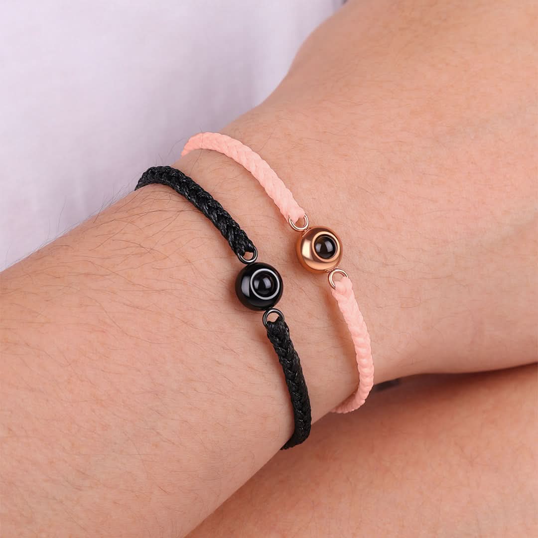 Bracelet photo réglable personnalisé