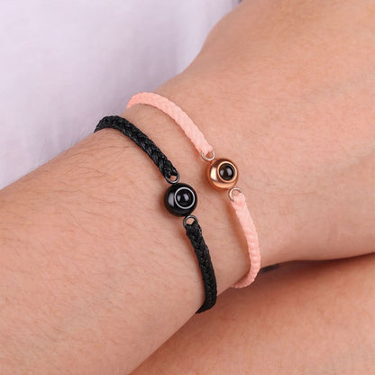 Bracelet photo réglable personnalisé