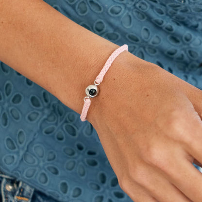 Bracelet photo réglable personnalisé
