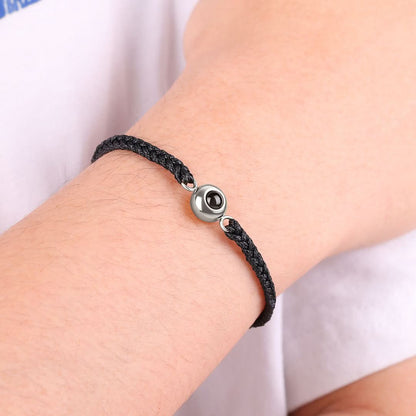 Bracelet photo réglable personnalisé