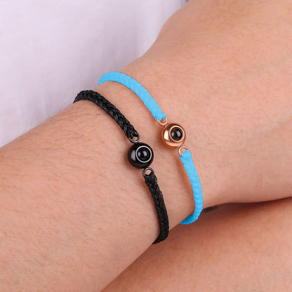 Bracelet photo réglable personnalisé
