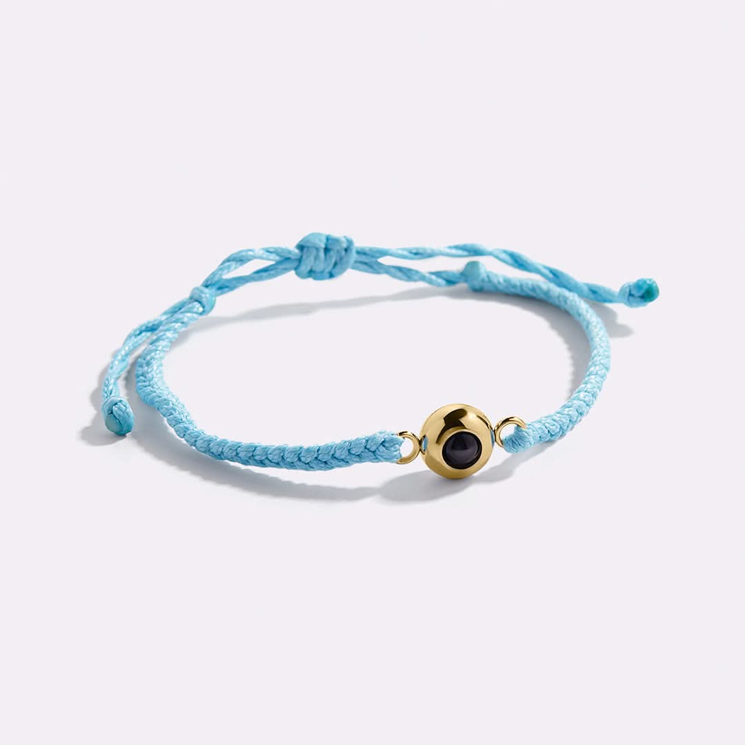 Bracelet photo réglable personnalisé