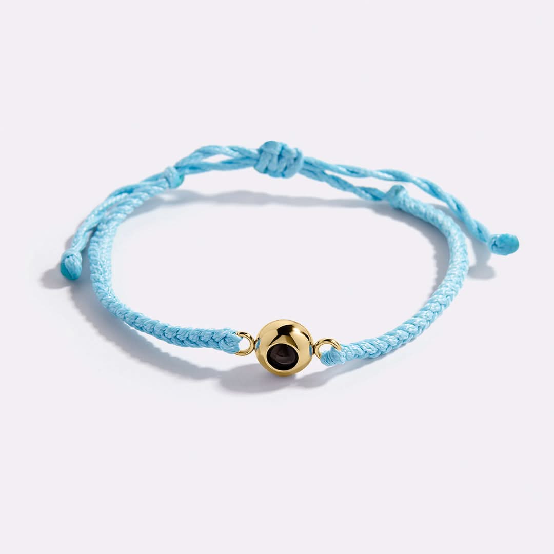 Bracelet photo réglable personnalisé