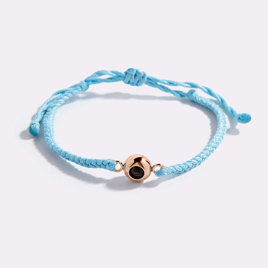 Bracelet photo réglable personnalisé