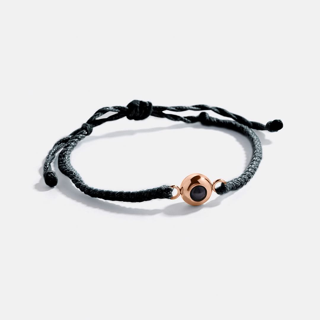 Bracelet photo réglable personnalisé
