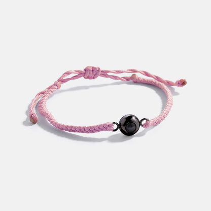 Bracelet photo réglable personnalisé