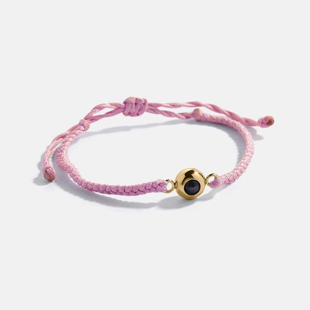 Bracelet photo réglable personnalisé