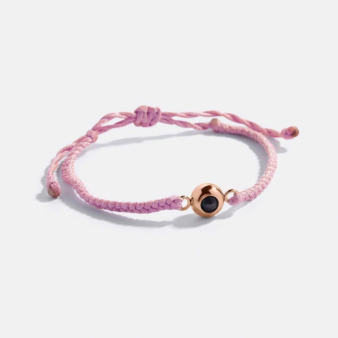 Bracelet photo réglable personnalisé