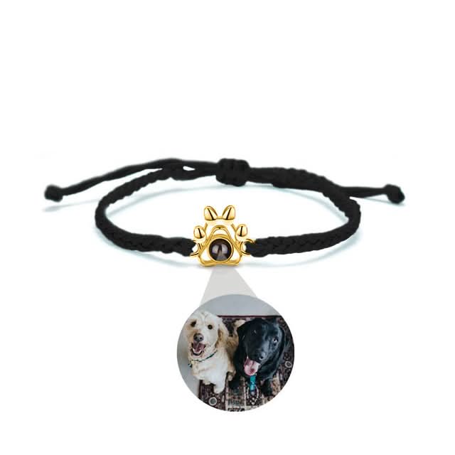 Bracelet photo patte d'animal