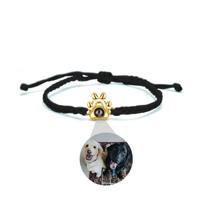 Bracelet photo patte d'animal