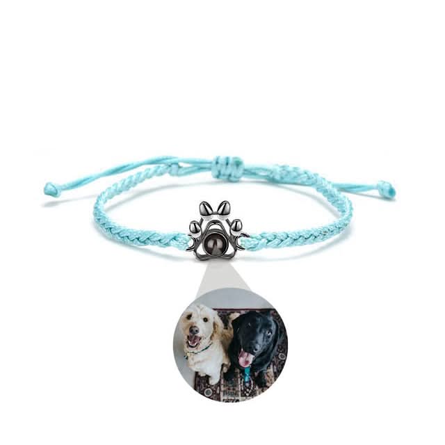Bracelet photo patte d'animal