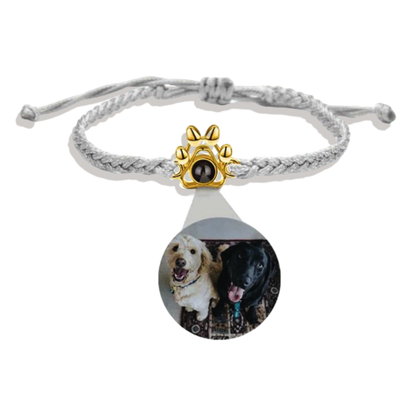 Bracelet photo patte d'animal