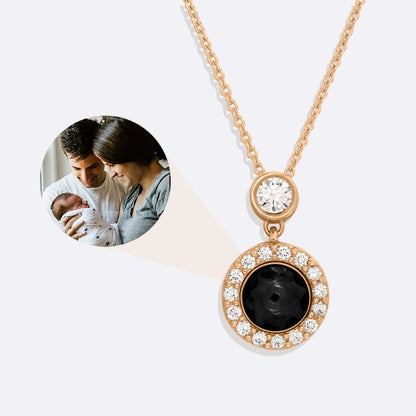 Collier photo Petit Halo