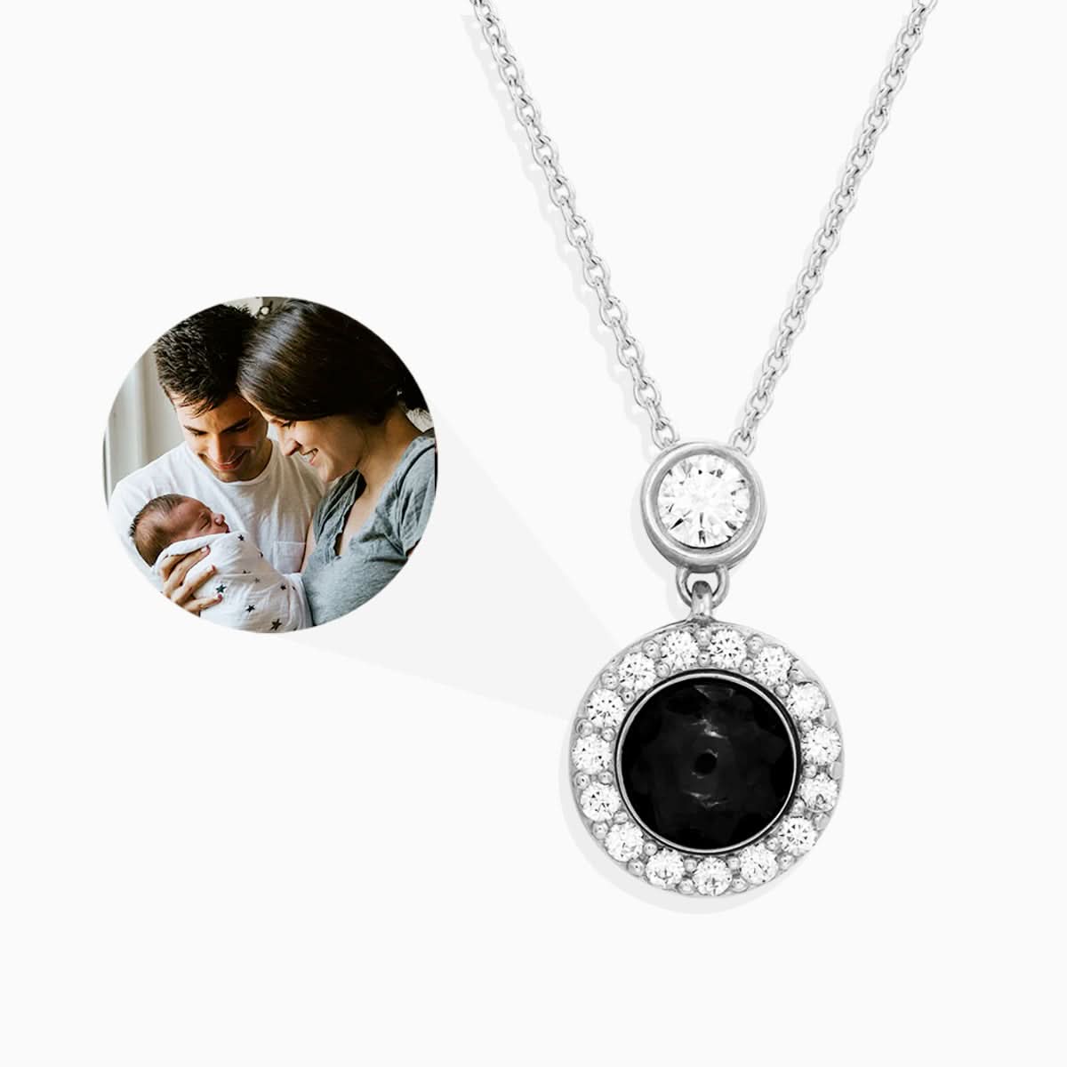 Collier photo Petit Halo