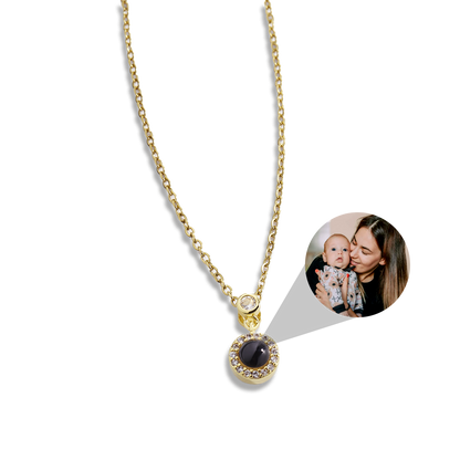 Collier photo Petit Halo