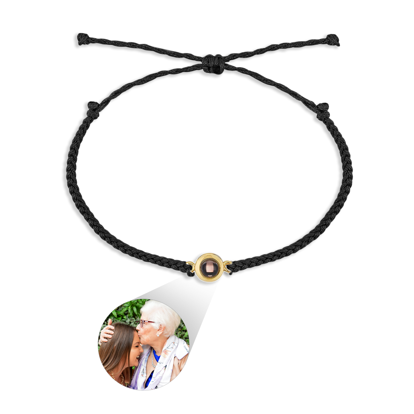 Bracelet photo réglable personnalisé