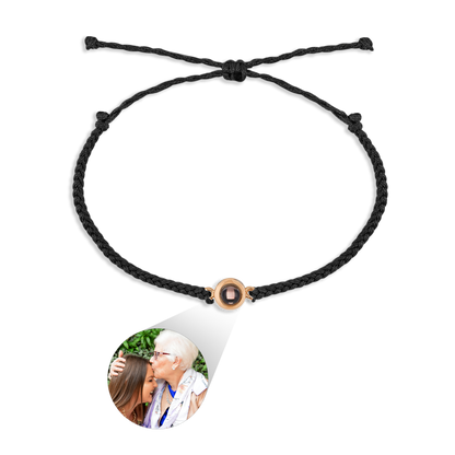 Bracelet photo réglable personnalisé