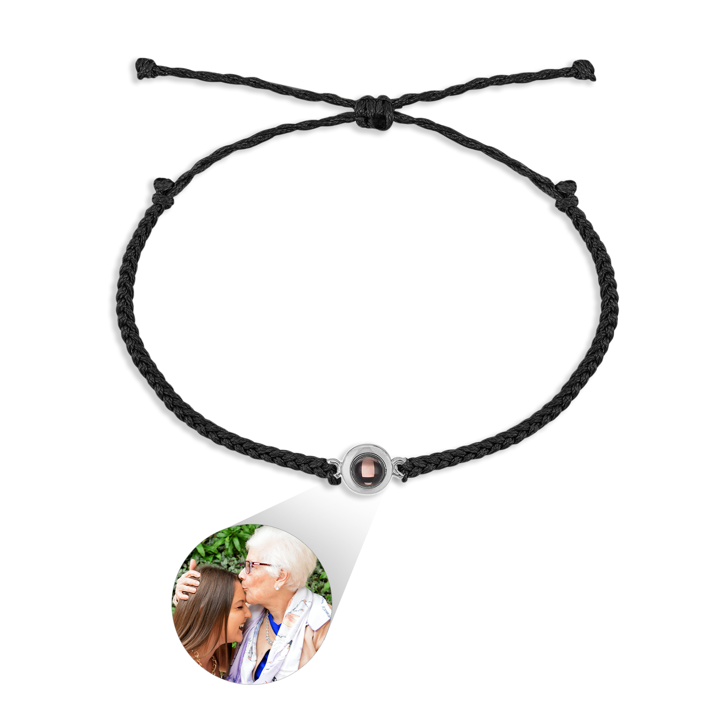 Bracelet photo réglable personnalisé