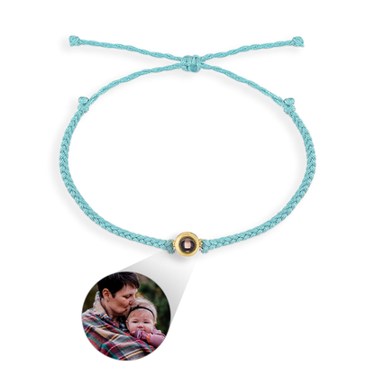 Bracelet photo réglable personnalisé