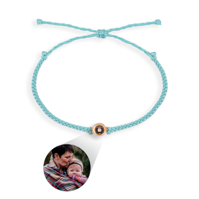 Bracelet photo réglable personnalisé