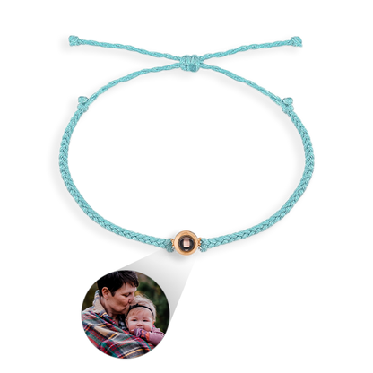 Bracelet photo réglable personnalisé