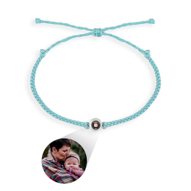 Bracelet photo réglable personnalisé