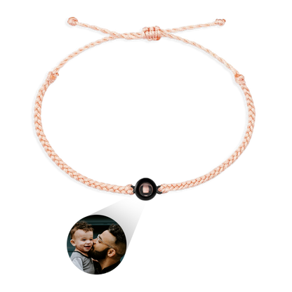 Bracelet photo réglable personnalisé