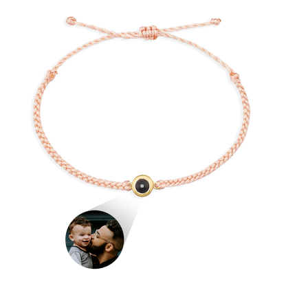 Bracelet photo réglable personnalisé