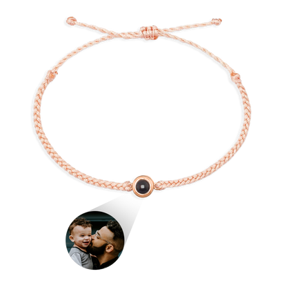 Bracelet photo réglable personnalisé