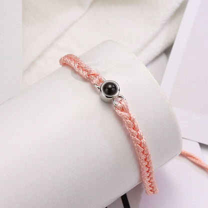 Bracelet photo réglable personnalisé