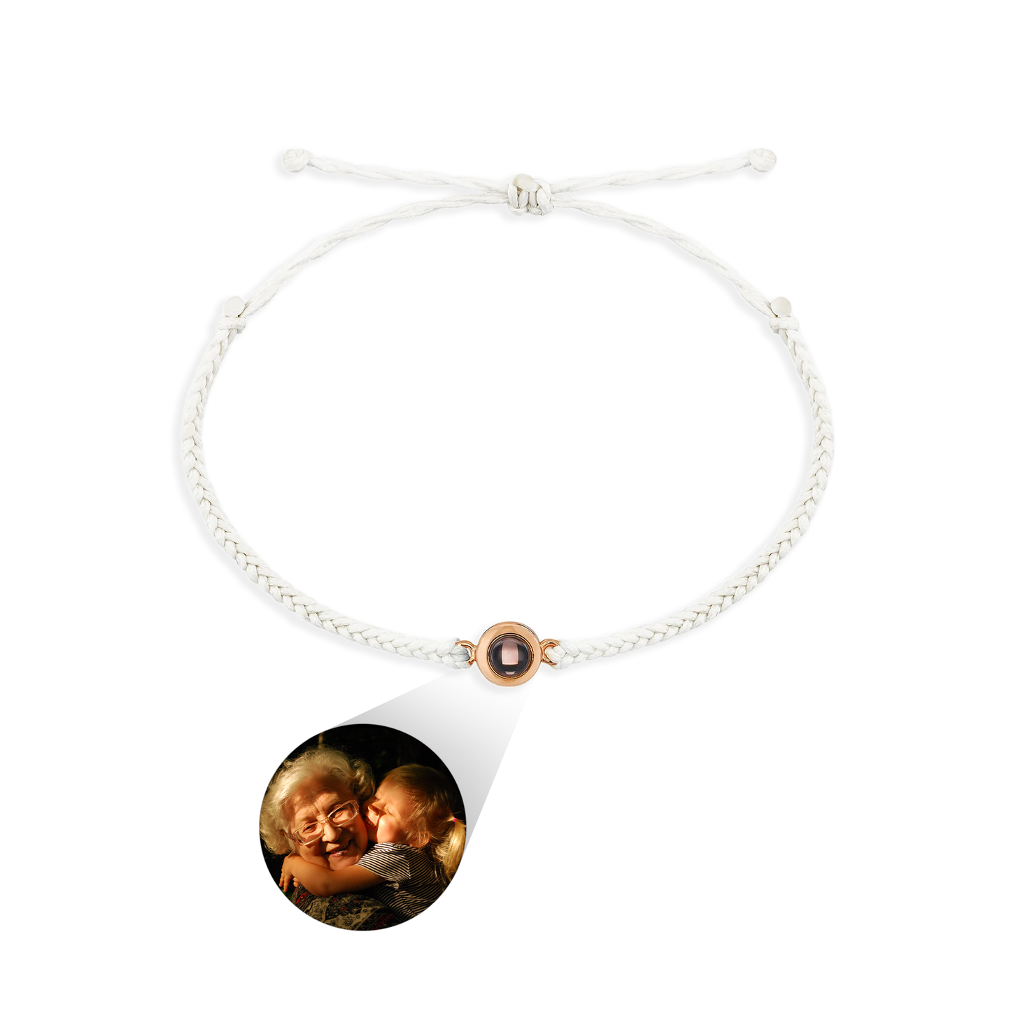 Bracelet photo réglable personnalisé
